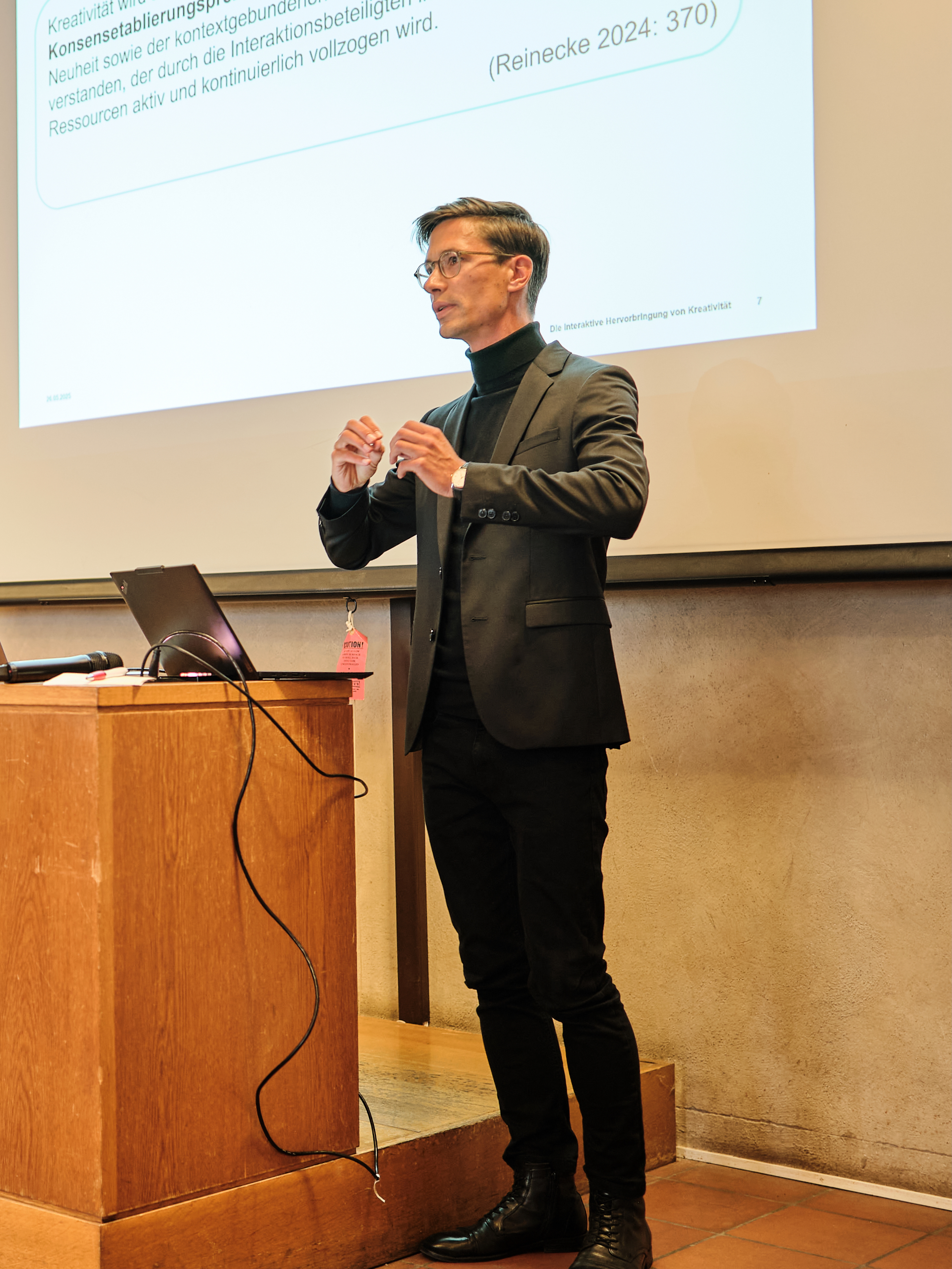 Robert-Reinecke-Referat Robert Reinecke am HPSL-Preis 2024